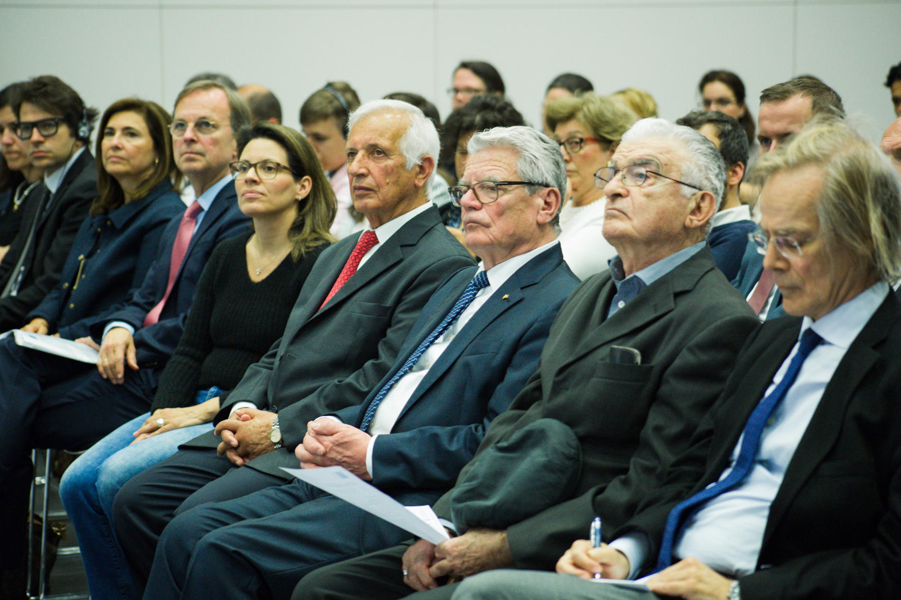 Το κοινό στην εκδήλωση για την παρουσίαση του αρχείου «Μνήμες από την κατοχή στην Ελλάδα», 23.04.2018
